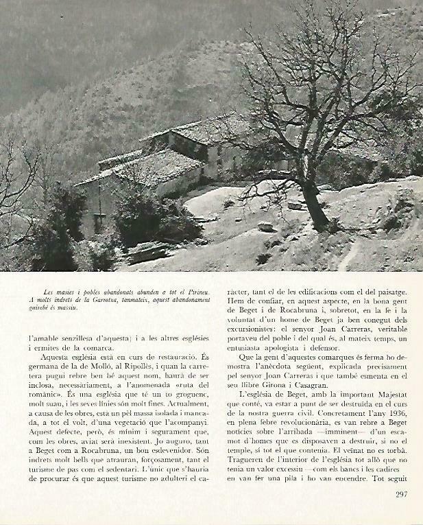 LAMINA 14714: Masia abandonada en la comarca de la Garrotxa, Girona