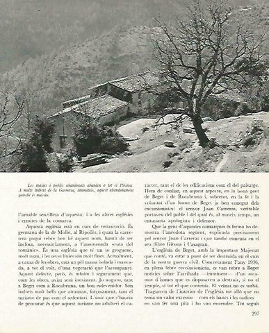 LAMINA 14714: Masia abandonada en la comarca de la Garrotxa, Girona