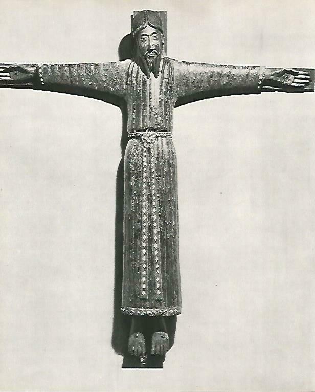LAMINA 14720: Cristo, escultura romanica en Beget