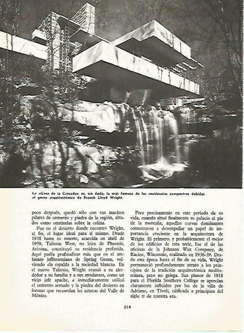 LAMINA 14951: La Casa de la Cascada