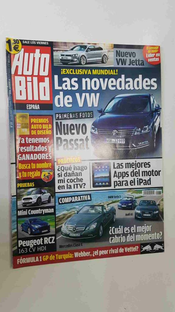 Autobild: num 237, 28/5/2010 - Resultados Auto Bild Design Award