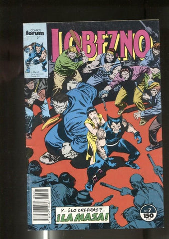 Lobezno volumen 1 numero 07 (numerado 2 en trasera)