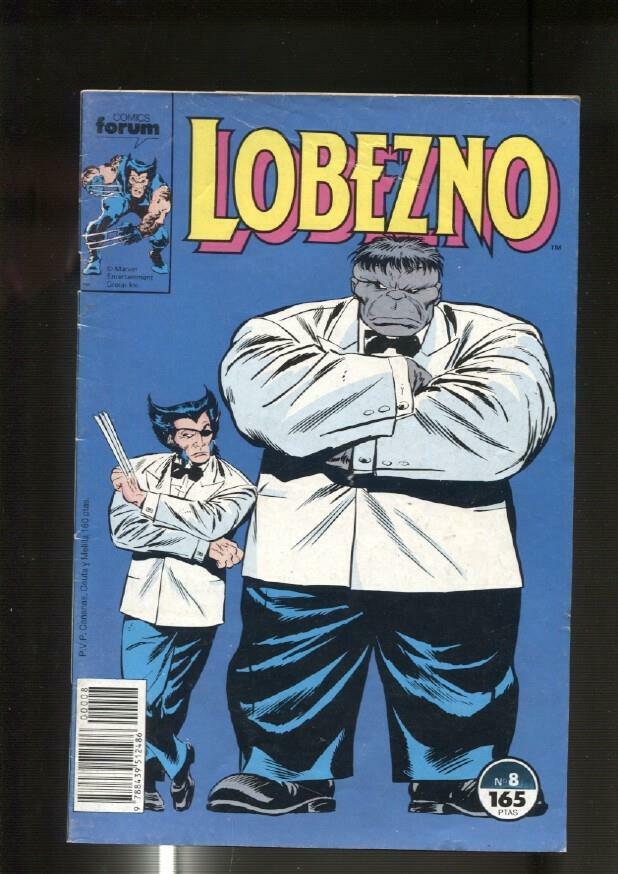 Lobezno volumen 1 numero 08 (numerado 2 en trasera)