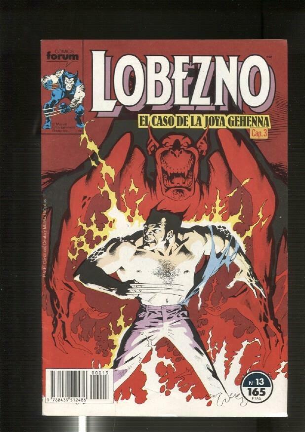 Lobezno volumen 1 numero 13: Joya Gehenna capitulo 3 (numerado 2 en trasera)