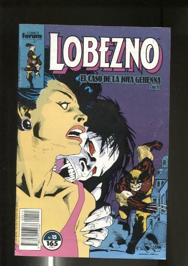 Lobezno volumen 1 numero 15: Joya Gehenna capitulo 5 (numerado 2 en trasera)