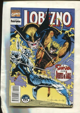 Lobezno volumen 1 numero 55: Shiva contra Dientes de Sable