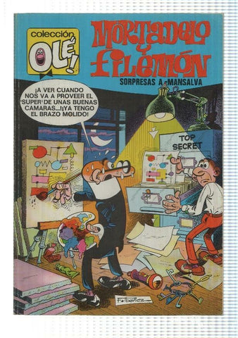 Coleccion Ole numero 091: Mortadelo y Filemon: Sorpresas a mansalva