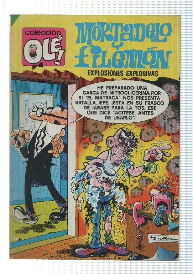 Coleccion Ole numero 152: Mortadelo y Filemon: Explosiones explosivas