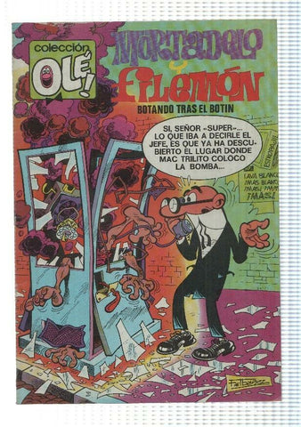 Coleccion Ole numero 102: Mortadelo y Filemon: Botando tras el botin