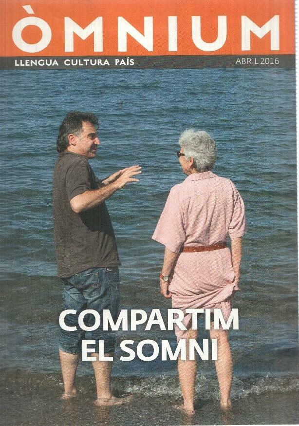 Omnium, Llengua Cultura Pais num 27 abril 2016 - Entrevista Jordi Cuixart, Homenatge Muriel