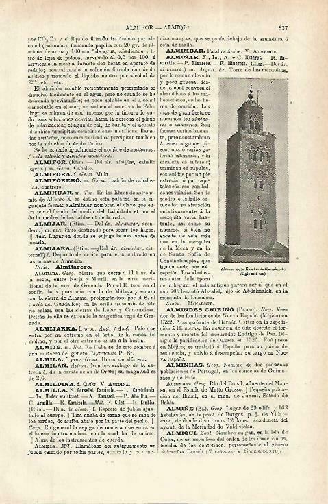 LAMINA ESPASA 33842: Alminar de la Kutubia de Marrakesh, Marruecos