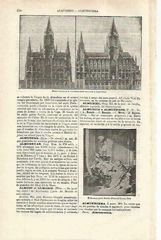LAMINA ESPASA 33855: Basilica de Nuestra Señora de la Almudena