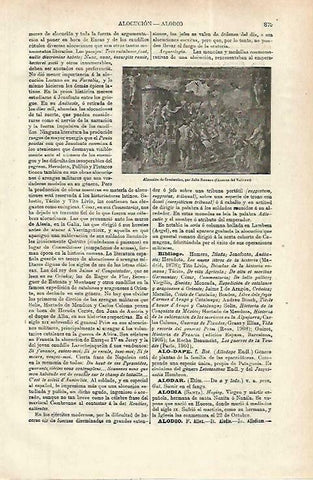 LAMINA ESPASA 33859: Alocucion de Constantino, por Julio Romano