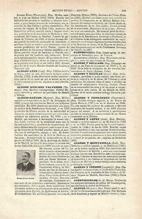 LAMINA ESPASA 33865: Manuel Alonso Sañudo