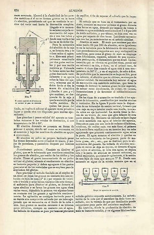 LAMINA ESPASA 33840: Aparatos para el trabajo del almidon
