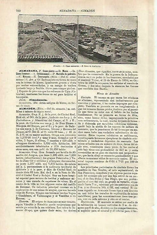 LAMINA ESPASA 33819: Minas de Almaden