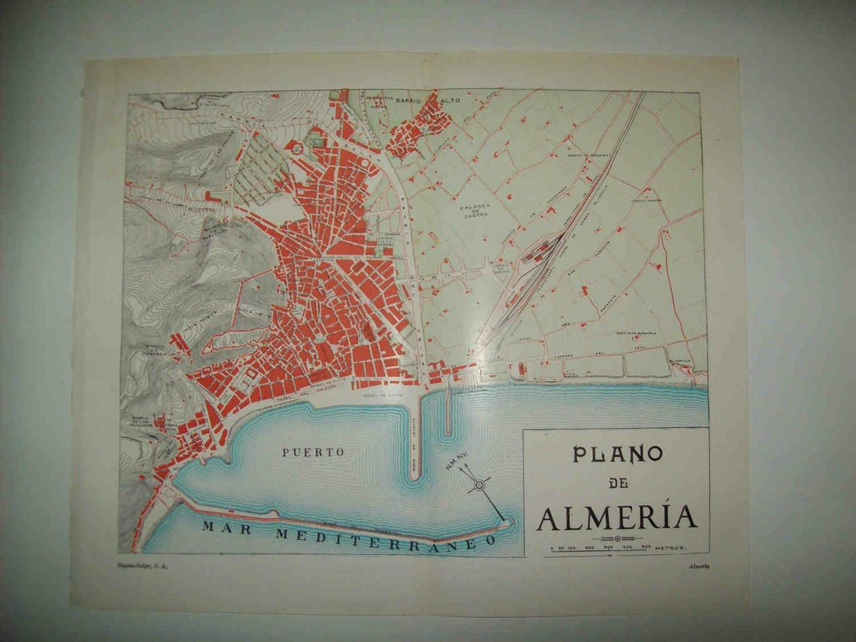LAMINA ESPASA 33835: Plano de Almeria