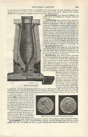 LAMINA ESPASA 33907: Alto horno sistema aleman
