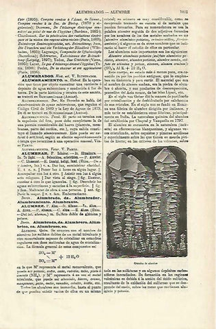 LAMINA ESPASA 33912: Cristales de alumbre