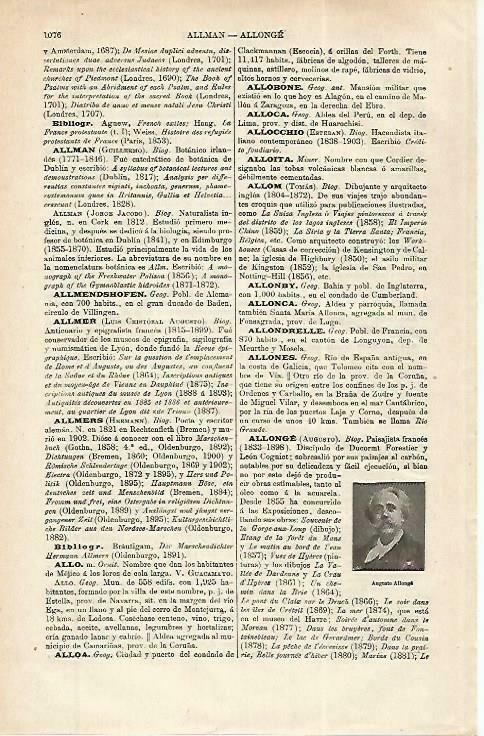 LAMINA ESPASA 33927: Augusto Allonge