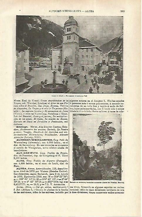 LAMINA ESPASA 33895: Monumento a Guillermo Tell en Altori