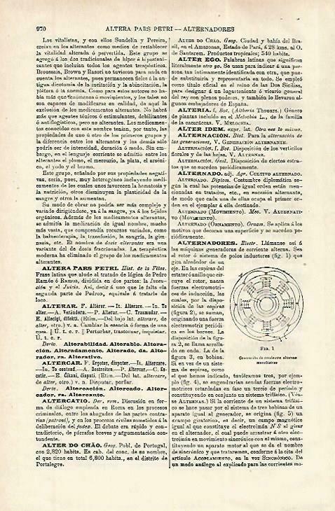 LAMINA ESPASA 33897: Generacion de corrientes alternas
