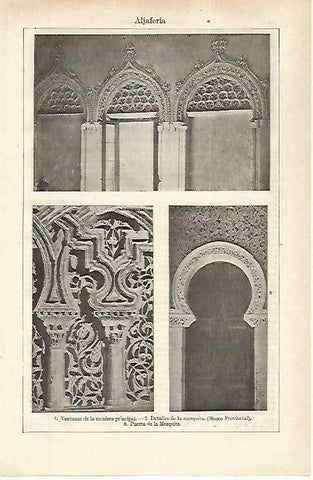 LAMINA ESPASA 33810: Aljaferia de Zaragoza
