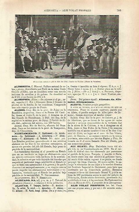 LAMINA ESPASA 33807: Alistamiento voluntario, por Vinchon
