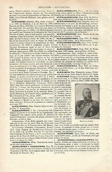 LAMINA ESPASA 33717: Vicealmirante Alexeief