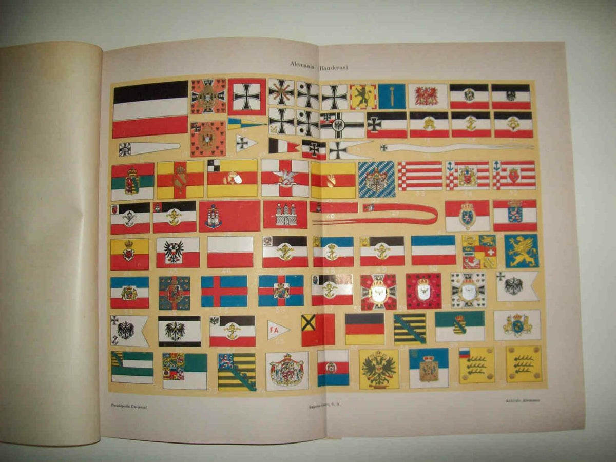 LAMINA ESPASA 33695: Banderas de Alemania