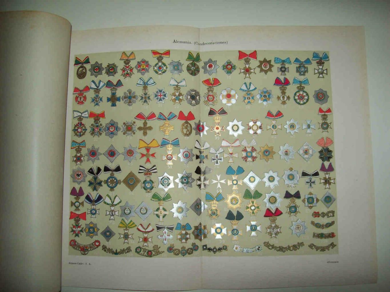 LAMINA ESPASA 33696: Condecoraciones de Alemania