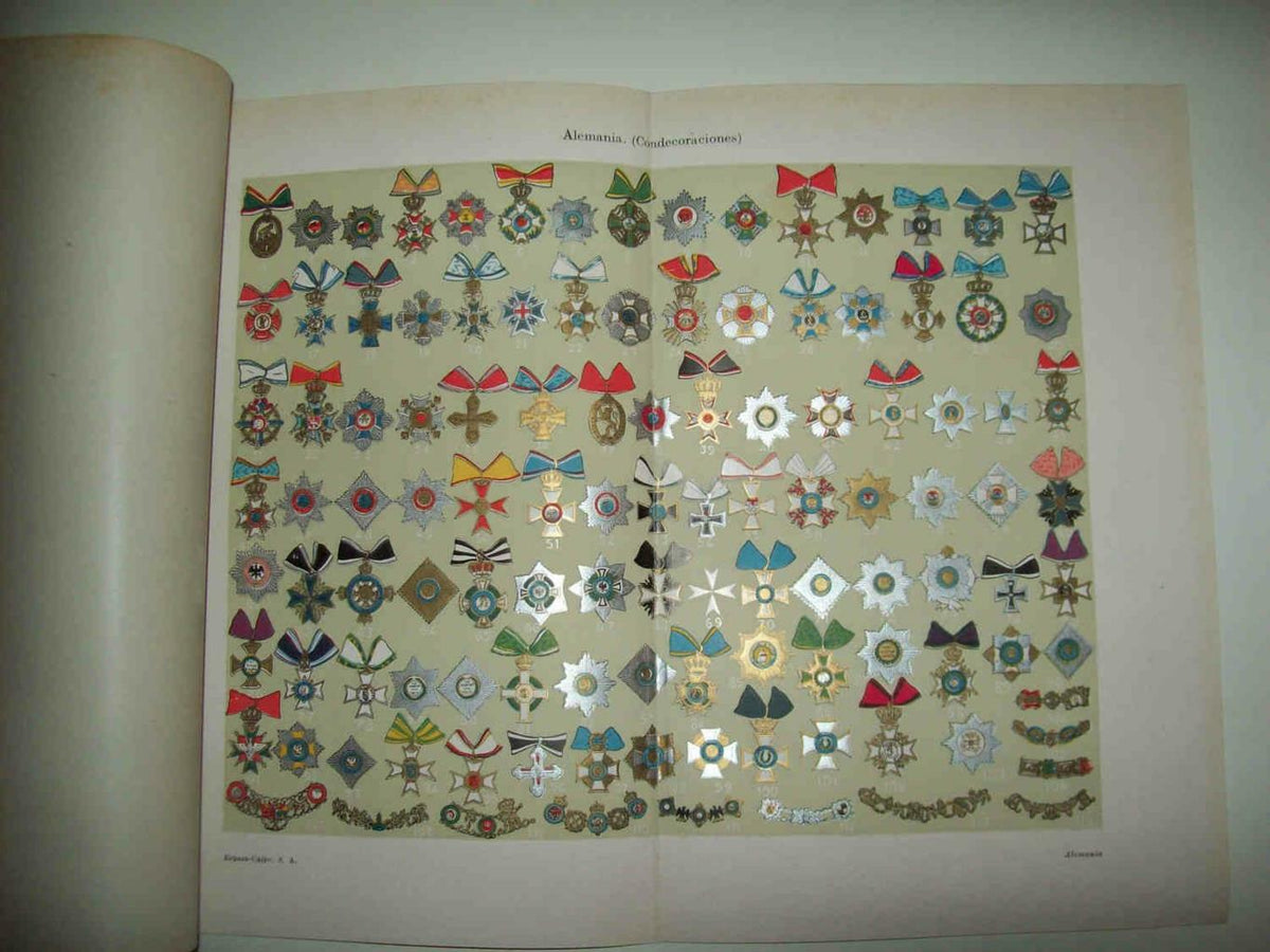 LAMINA ESPASA 33696: Condecoraciones de Alemania