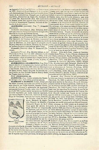 LAMINA ESPASA 33702: Escudo de armas de Raimundo Alemany