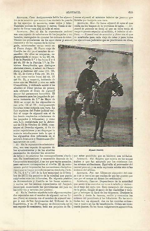LAMINA ESPASA 33787: Alguacil de Madrid