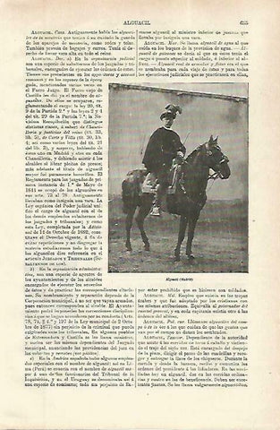 LAMINA ESPASA 33787: Alguacil de Madrid