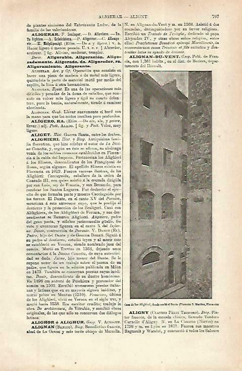 LAMINA ESPASA 33796: Casa de los Alighieri en Florencia