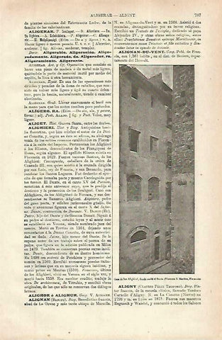 LAMINA ESPASA 33796: Casa de los Alighieri en Florencia
