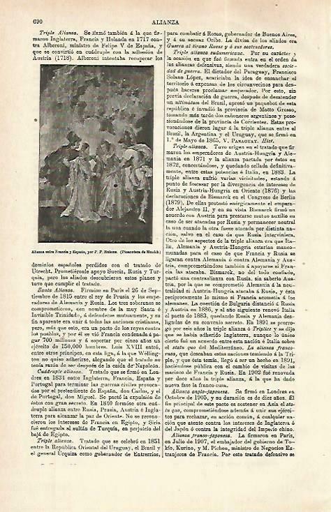 LAMINA ESPASA 33767: Alianza entre Francia y España, por Rubens