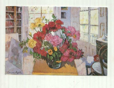 Tarjeta exposicion 1987 de Carmen Espel