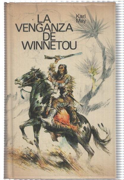 Circulo de Lectores: La Venganza de Winnetou de Karl May e ilustraciones de Ballestar