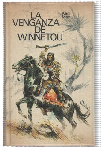 Circulo de Lectores: La Venganza de Winnetou de Karl May e ilustraciones de Ballestar