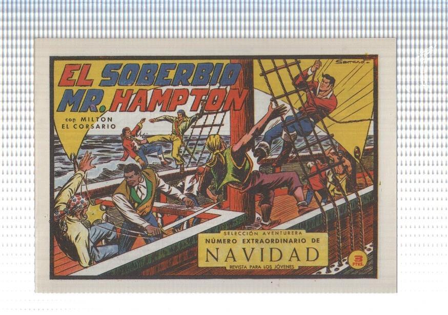 Facsimil: Milton el Corsario numero 097: El soberbio Mr. Hampton (extra navidad)