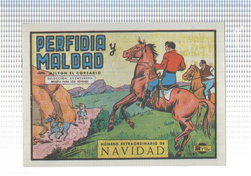 Facsimil: Milton el Corsario numero 071: Perfidia y maldad (extra navidad)