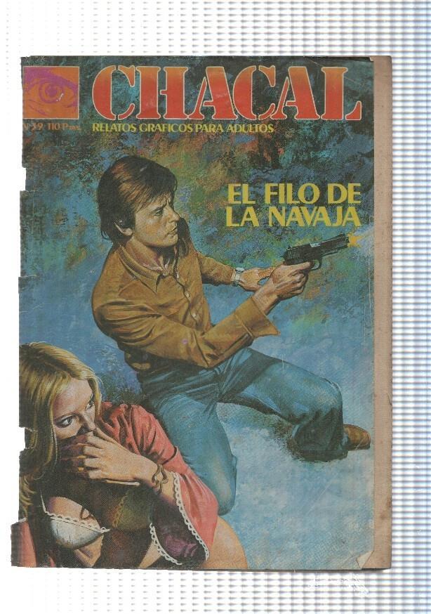 Chacal numero 39: el filo de la navaja (numerado 2 en ultima pagina interior)