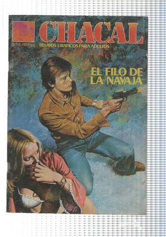 Chacal numero 39: el filo de la navaja (numerado 3 en ultima pagina interior)