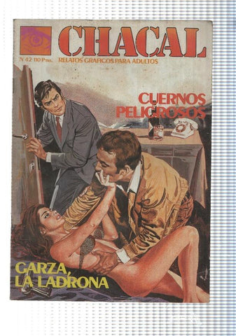 Chacal numero 42: Garza la ladrona (numerado 2 en interior ultima pagina)