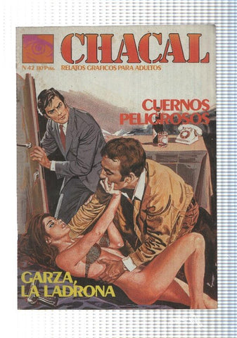 Chacal numero 42: Garza la ladrona (numerado 3 en interior ultima pagina)