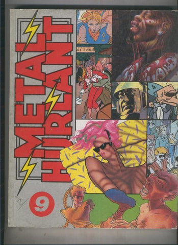 Eurocomic: Metal Hurlant revista retapado numerado 09 con los numeros 27 al 29