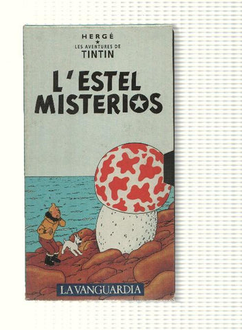 Tintin: VHS La Vanguardia: num 21 - Les Aventures de Tintin. Lestel Misterios. Herge