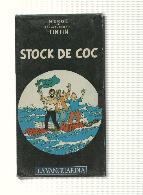 Tintin: VHS La Vanguardia: num 08 - Les Aventures de Tintin. Stock de coc. Herge